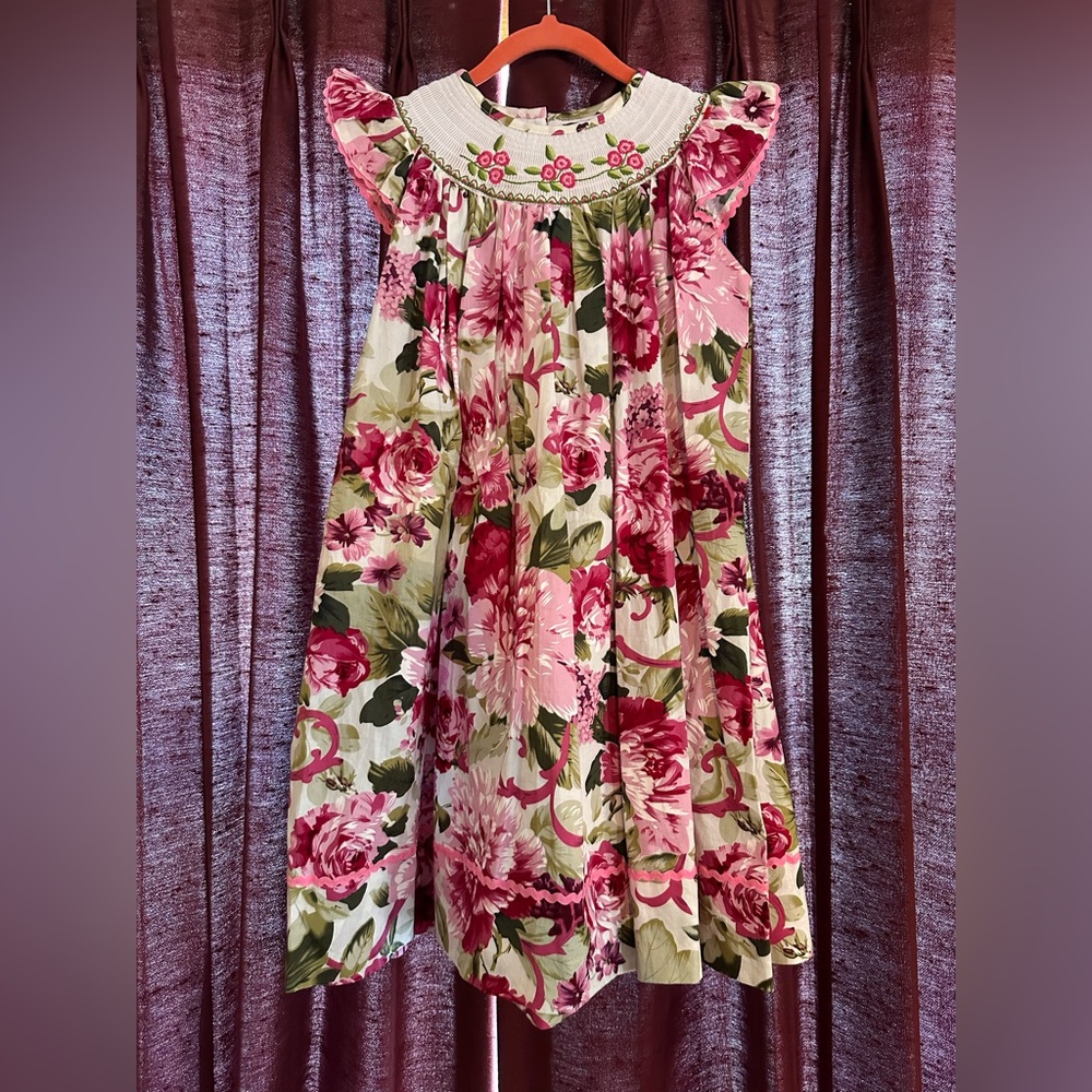 Lil Cactus smocked dress size 5